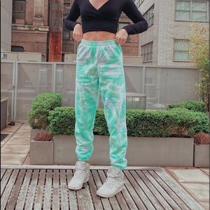 tie dye brandy melville sweats